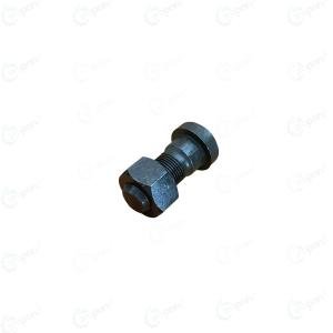 JCB 3DX Rim Disc Bolt Black (1 Box (10 Nos)), Heavy Duty, Premium Quality