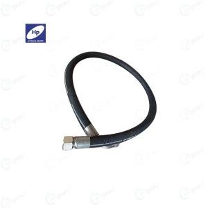 HP Genuine Jcb 3dx Hydraulic Hose Assembly (14/25000, 5/8 Nut, 30 no nut) One Side Band Nut, One Side Straight Nut