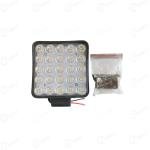 Tractor Thresher Multipurpose LED Light, 12V Hi-Glow, Round 22 SMD - Square 25 SMD, Nylon Body