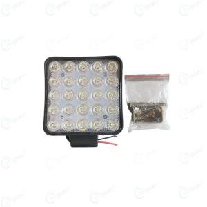 Tractor Thresher Multipurpose LED Light, 12V Hi-Glow, Round 22 SMD - Square 25 SMD, Nylon Body