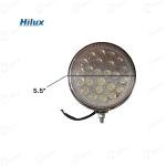 Hilux Genuine LED Plough LAMP 12V With DRL & Yellow Ring With 5.5" (142mm) Frame Dia, 24 LED