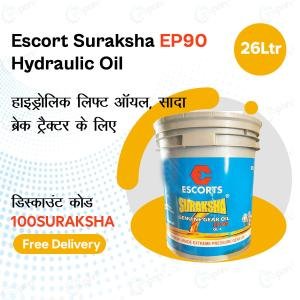 Escort Genuine 26 Liter EP90 Hydraulic Lift Oil Bucket | EP90 GL4 Hydraulic For Non Oil Brake Tractor