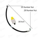 Differential Gear Box Oil Refill Hose Pipe With Container Of Reinforce Basket Model Thresher