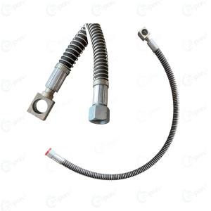 Tractor Below Seat Flexible Trolley Hose (Bore 12.5mm) T Type Banjo, Length 36" Inch