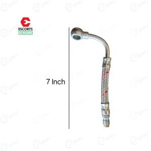 Farmtrac Tractor Genuine Fuel Tank To Water Separator Hose Pipe, 7 Inch Length