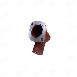 Ford / Farmtrac Tractor Water Pump Elbow (Cast Iron) With Paper Gasket