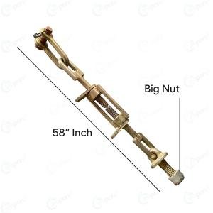 Mahindra Tractor Yuva, Arjun Lower Link Chain N.S.T. Big 'U' Clip, Bigger Nut, 58" Inch Length