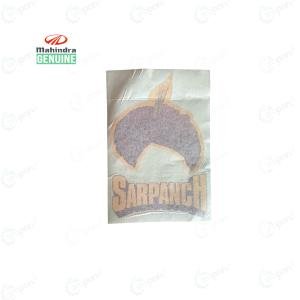 Mahindra Genuine Sarpanch Sticker Set (2 Nos)