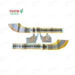 Tafe Genuine Massey 245 J Series Tractor Sticker Set, Left - Right Set