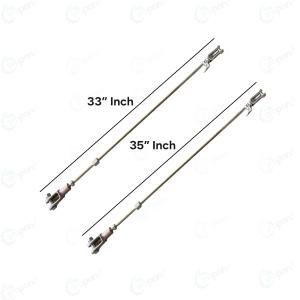 Massey 241 Tractor Brake Rod, Long Type 35" Inch  - Short Type 33" Inch, Fixed To Fixed