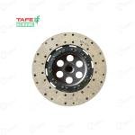 Massey Tractor Tafe Genuine 12" Rigid Clutch Plate With Raised Surface Disc Assembly, White Facing Type, (4244546M91 Common)