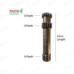 Massey Tractor Tafe Genuine 10x18x18 Teeth Rear Drive Shaft