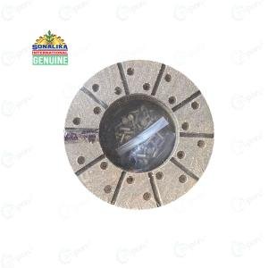 Sonalika Tractor Genuine Non Oil Immersion Brake Plate Lining With Rivets, 7.5 Inch-20 Hole, 1 Box For Both Wheel | 10000467A,