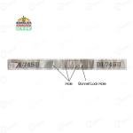 Sonalika Genuine Sikander 745 3rd Model Metalic Plate Body Sticker (Model Name Sticker)