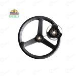 Sonalika Tractor Genuine Steering Wheel W.T. Hi Tech, Chabi Cut Type With Nob