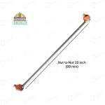Sonalika Tractor Genuine Drag Link Assembly Left Solis 3 (Suitable for 745 3rd), 35" Long Nut To Nut (89mm)
