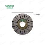 Swaraj Genuine 735 Tractor Brake Liner Disc Assembly, 6.5 Inch Size, Pack Of 2 For One Wheel  | Pack Of 4 For Both Wheel